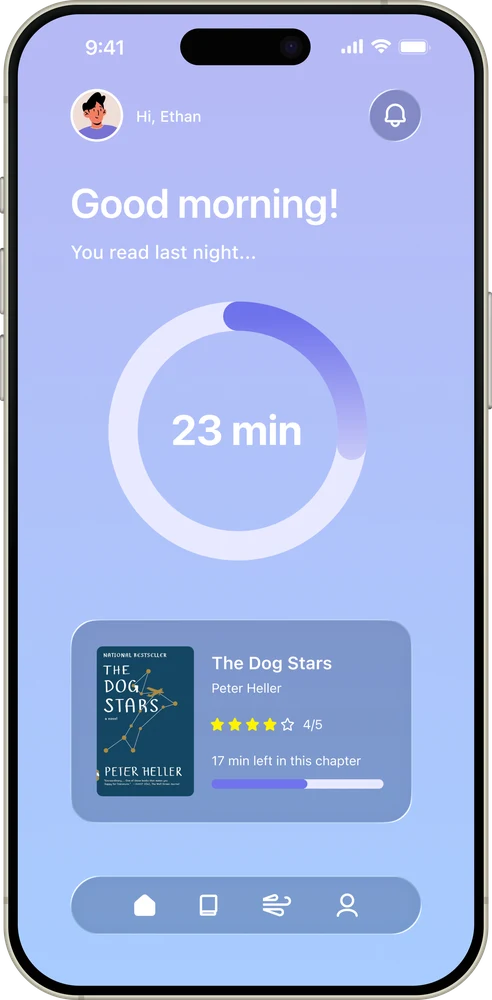Page to Pillow home screen