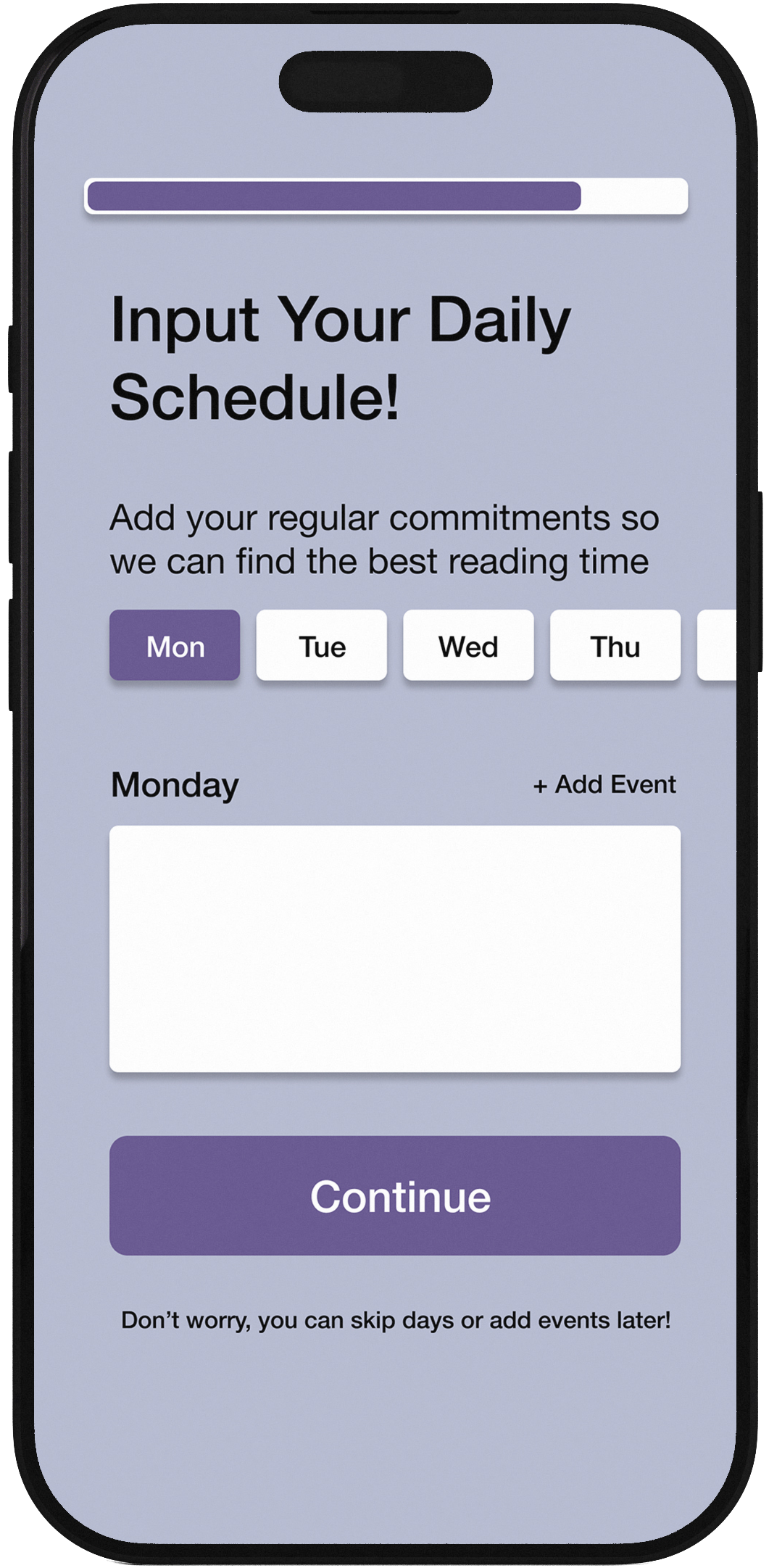 Reading preferences